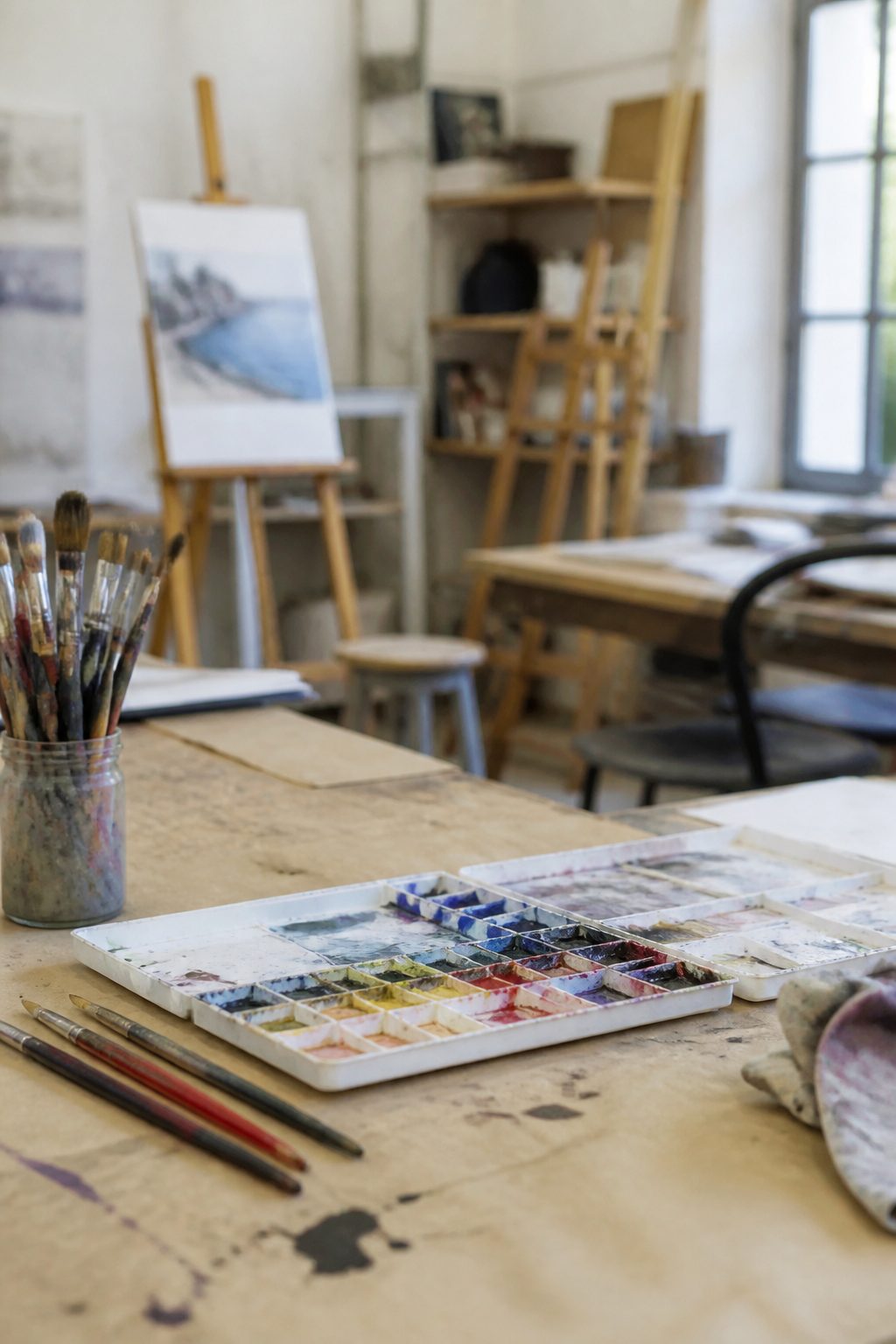 Atelier de pratique ou cours de technique : Ateliers d'arts plastiques : techniques, materiel et securite